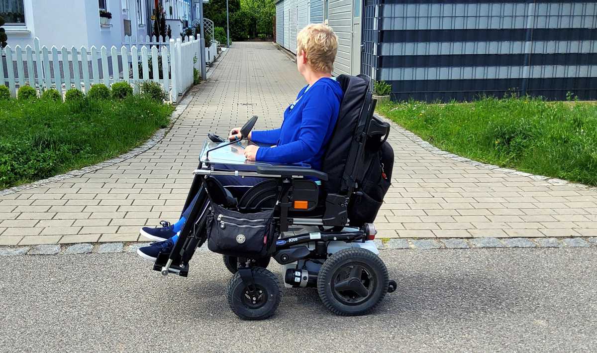 Rollstuhlfahrerin
